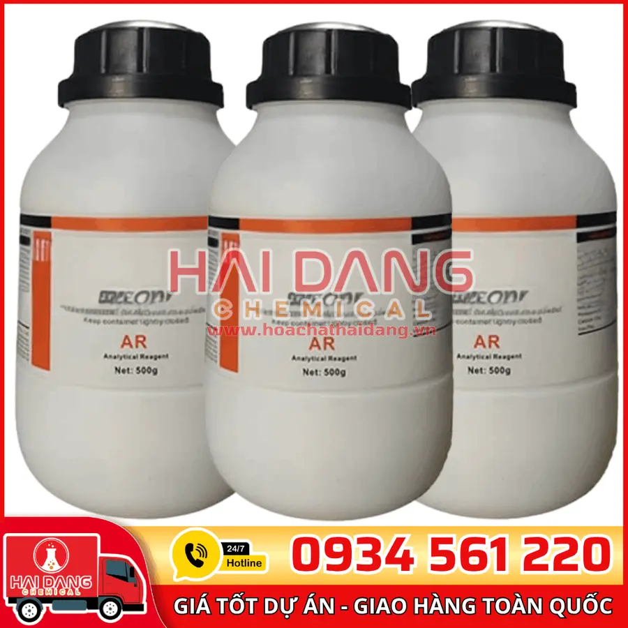 Antimony Trichloride SbCl₃, lọ 500g - hãng Xilong