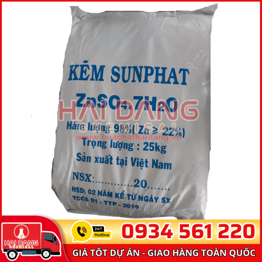 Zinc Sulphate ZnSO4 Việt Nam