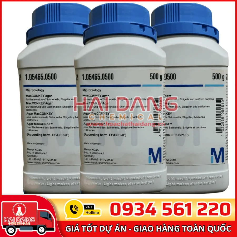 MacCONKEY Agar lọ 500g - Merck