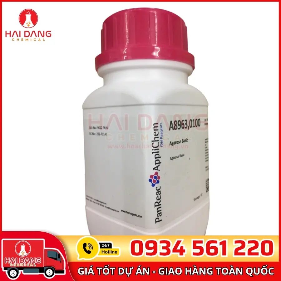 Agarose lọ 100g, hãng Sigma