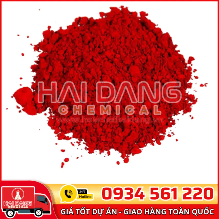 Màu Ponceau 4R Ấn Độ Hộp 1kg, Thùng 25kg