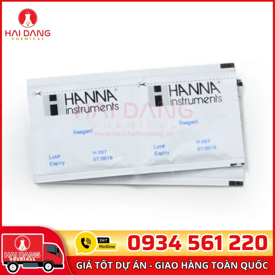 Thuốc Thử Clo Dư Thang Thấp - Hanna Ý