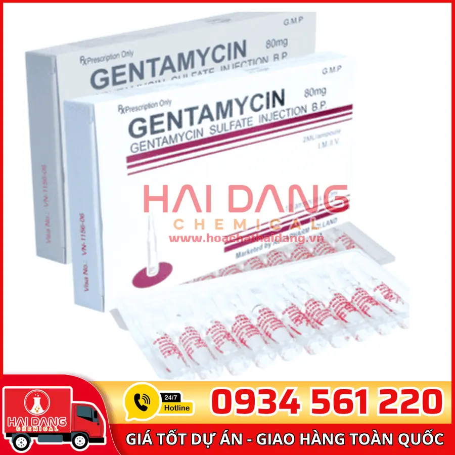 Gentamycin Sulfate Trung Quốc – Nguyên Liệu Kháng Sinh Dược Phẩm