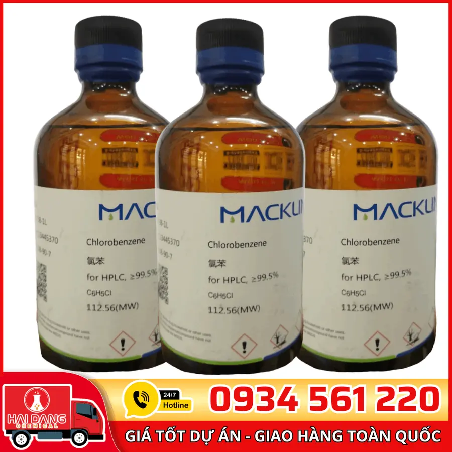 Chlorobenzene for HPLC, ≥99.5% 1L - Macklin