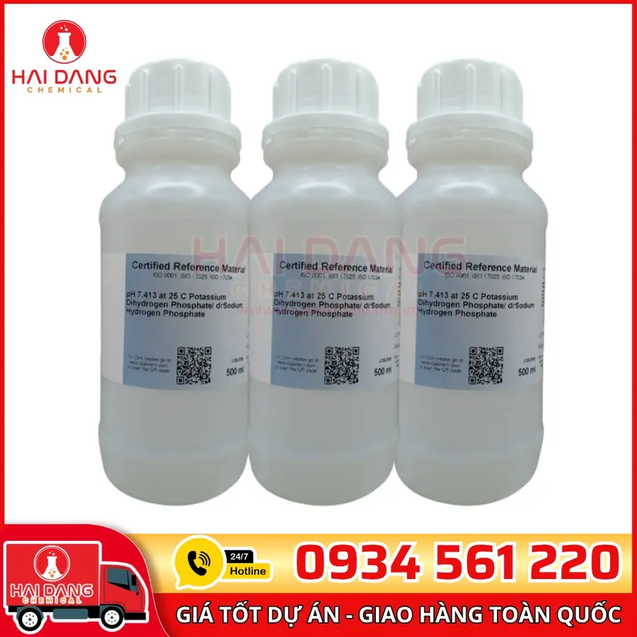 Dung Dịch Chuẩn pH 7.413 (25°C) 1000ml CPAchem