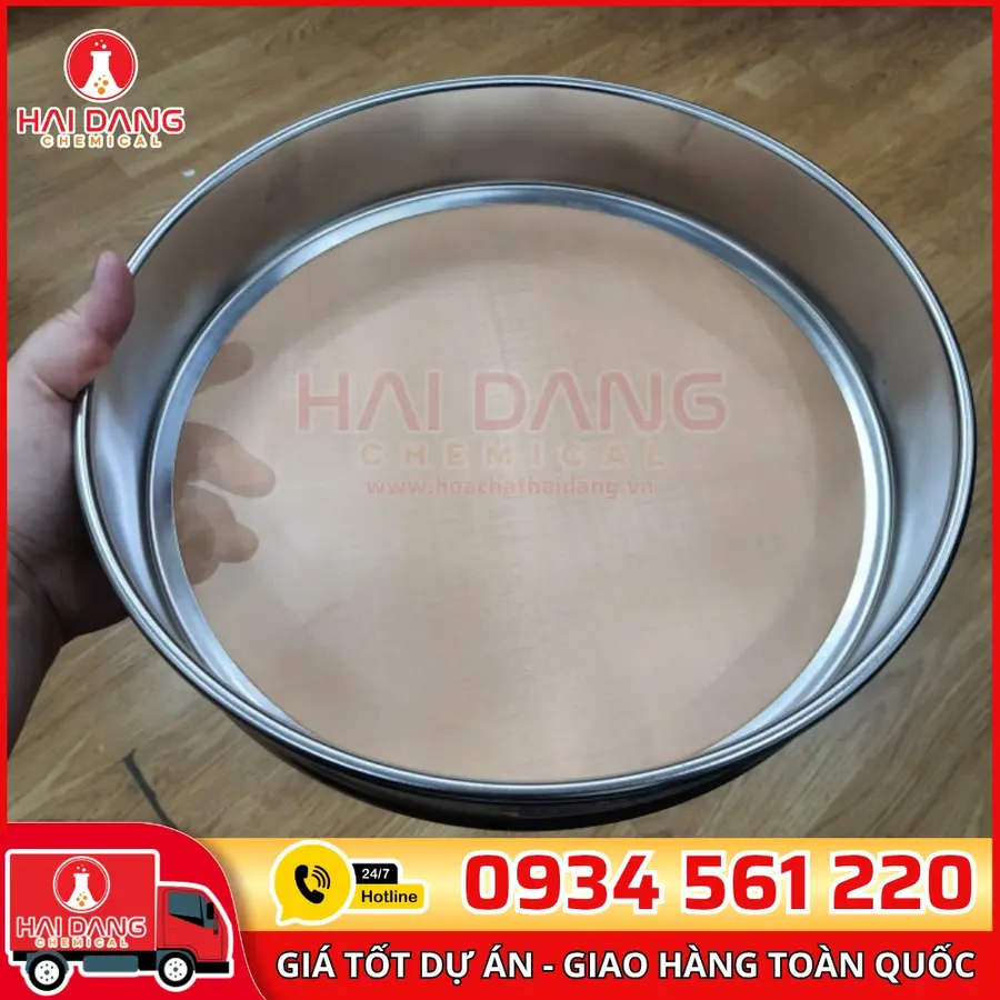 Sàng Rây Cỡ Lỗ 0.075mm – Đường Kính 300mm – Trung Quốc
