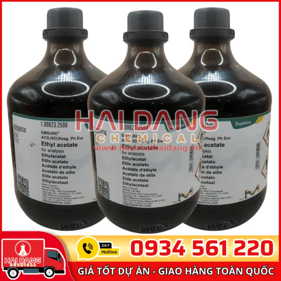 Ethyl Acetate lọ 2,5L - Merck