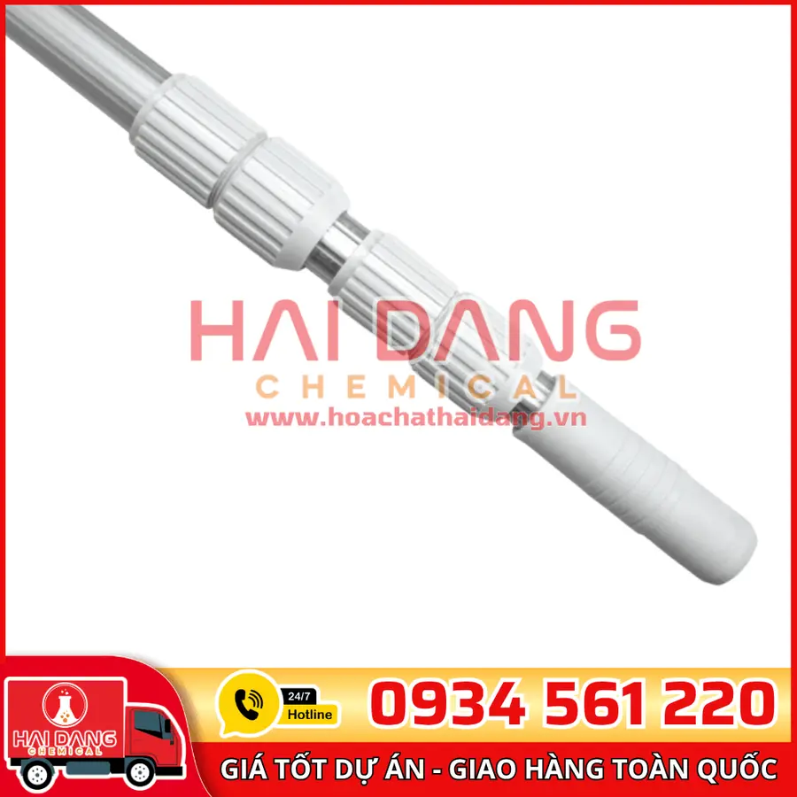 Sào Nhôm Vệ Sinh Hồ Bơi Midas 4.5m Chắc Chắn Dễ Thu Gọn