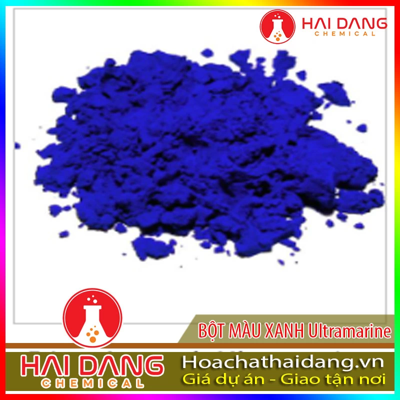 Bột Màu Xanh Ultramarine Công Nghiệp