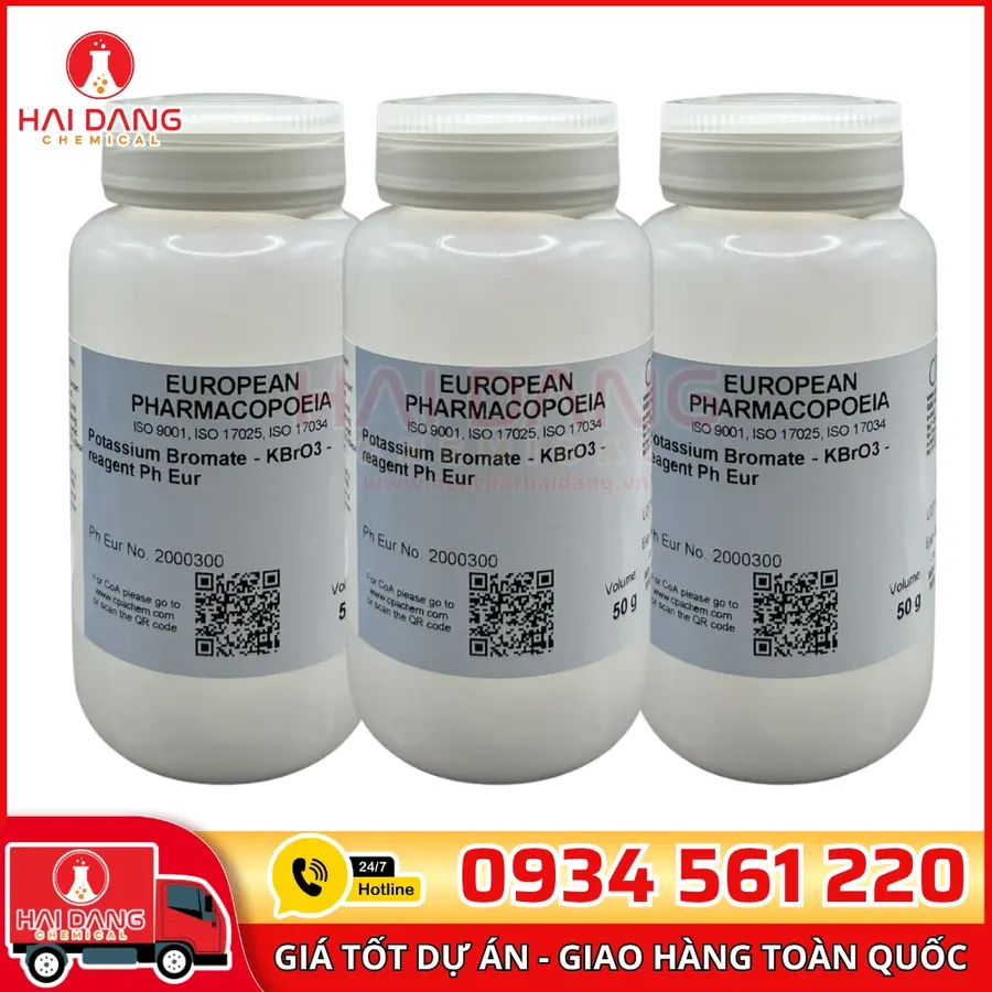 Potassium Bromate Chuẩn Dược 50g – CPAchem
