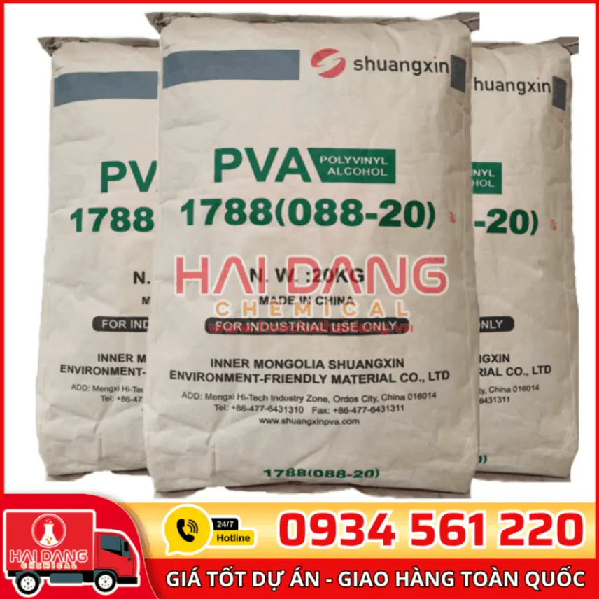 Polyvinyl Alcohol Trung Quốc – Chất Tạo Màng Kinh Tế Trong Mỹ Phẩm