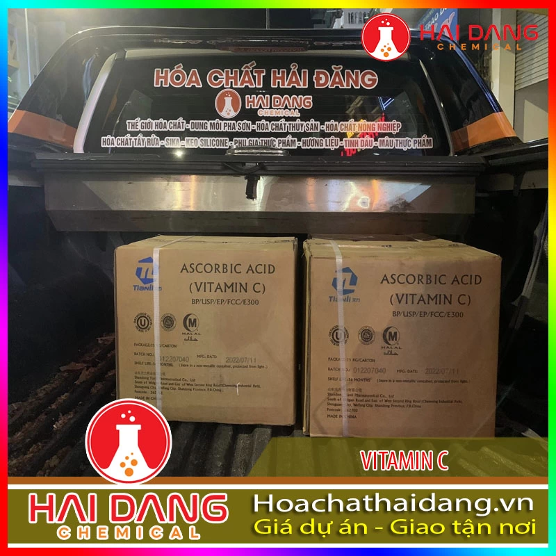 Phụ Gia Thực Phẩm Ascorbic Acid 99% – Vitamin C