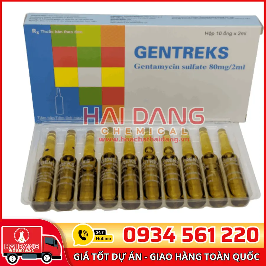 Gentamycin Sulfate Trung Quốc – Nguyên Liệu Kháng Sinh Dược Phẩm