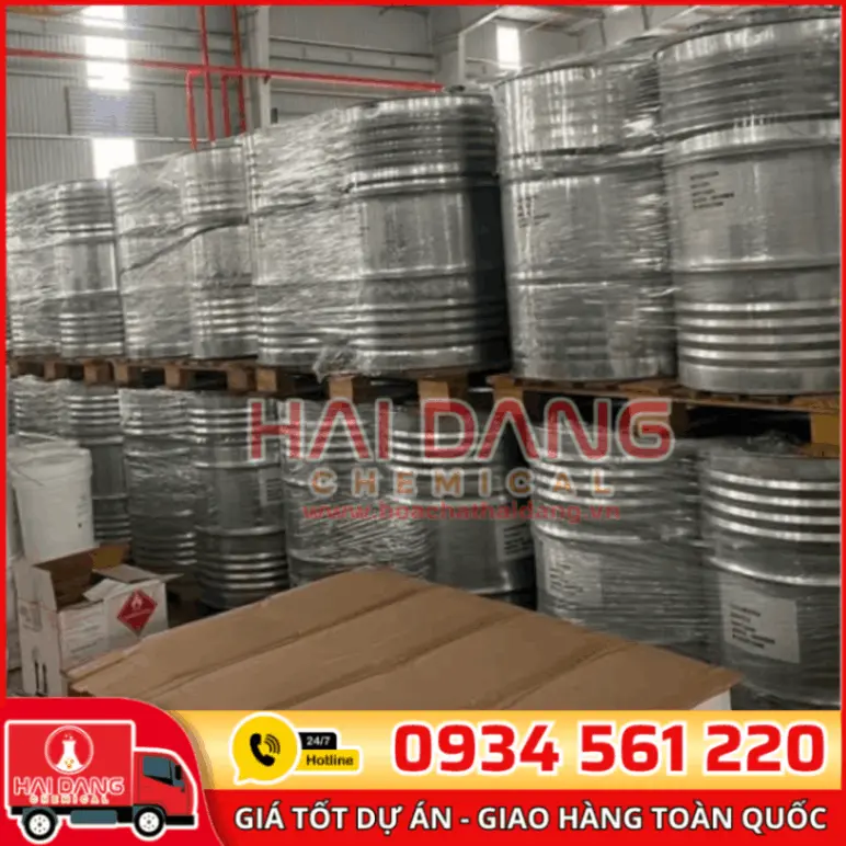 Dung Môi N-Methyl Pyrrolidone (NMP) C5H9NO, Mỹ , 210kg/phuy