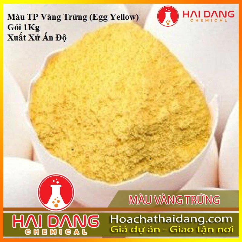 Phụ Gia Thực Phẩm Màu Vàng Trứng Egg Yellow