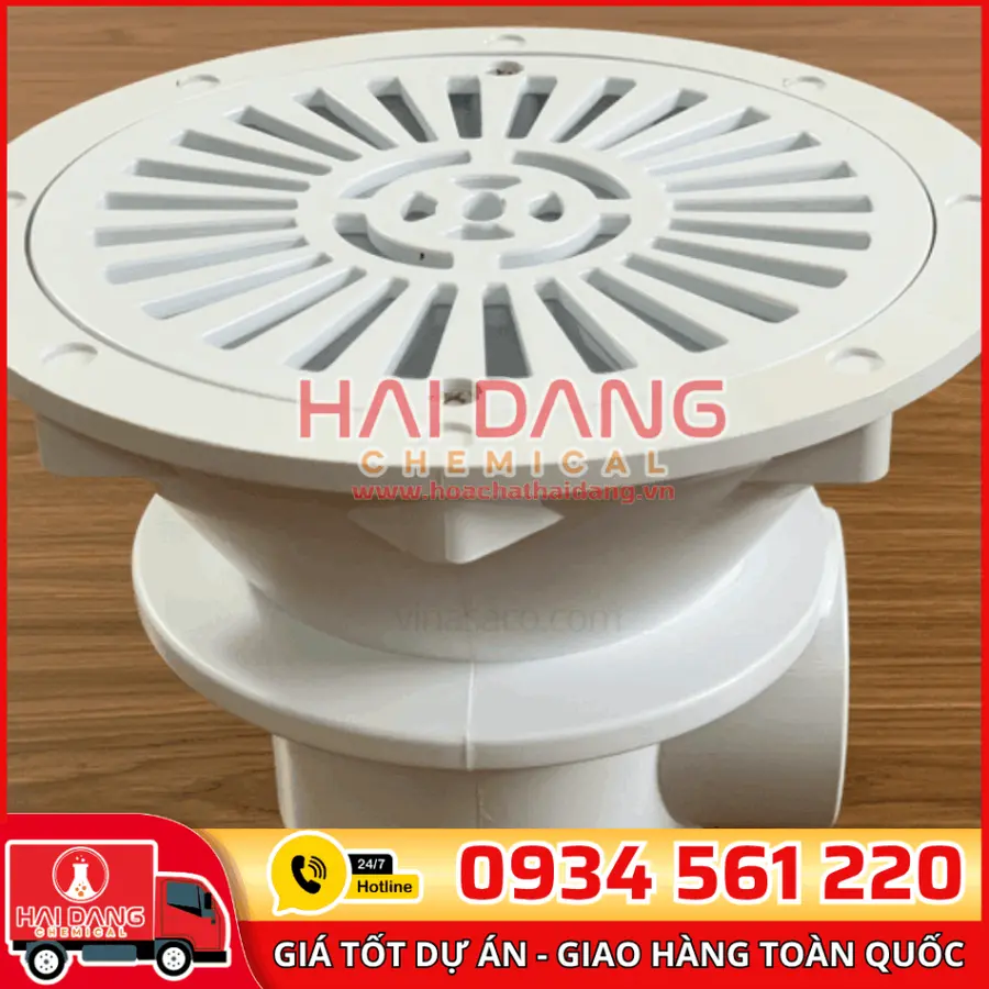 Hộp Thu Đáy Bể Bơi Nắp Tròn Midas Nhập Khẩu Chính Hãng