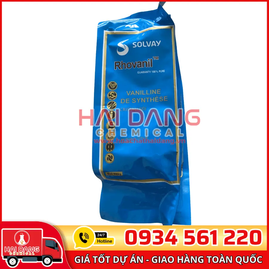 Vanillin Trung Quốc – Hương Vani Dược Phẩm Chất Lượng Cao