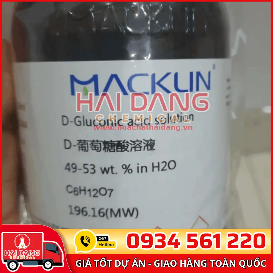 D-Gluconic acid solution 500ml – Macklin