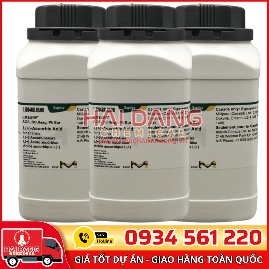 L(+)-Ascorbic Acid lọ 100g - Merck