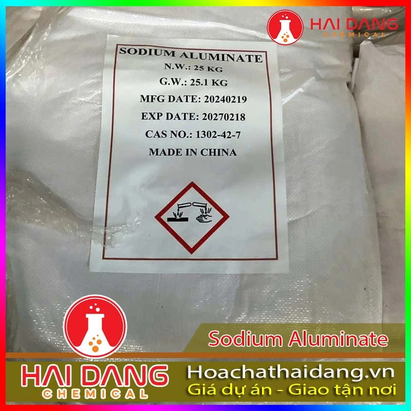 Hóa Chất Công Nghiệp Sodium Aluminate (NaAlO2)