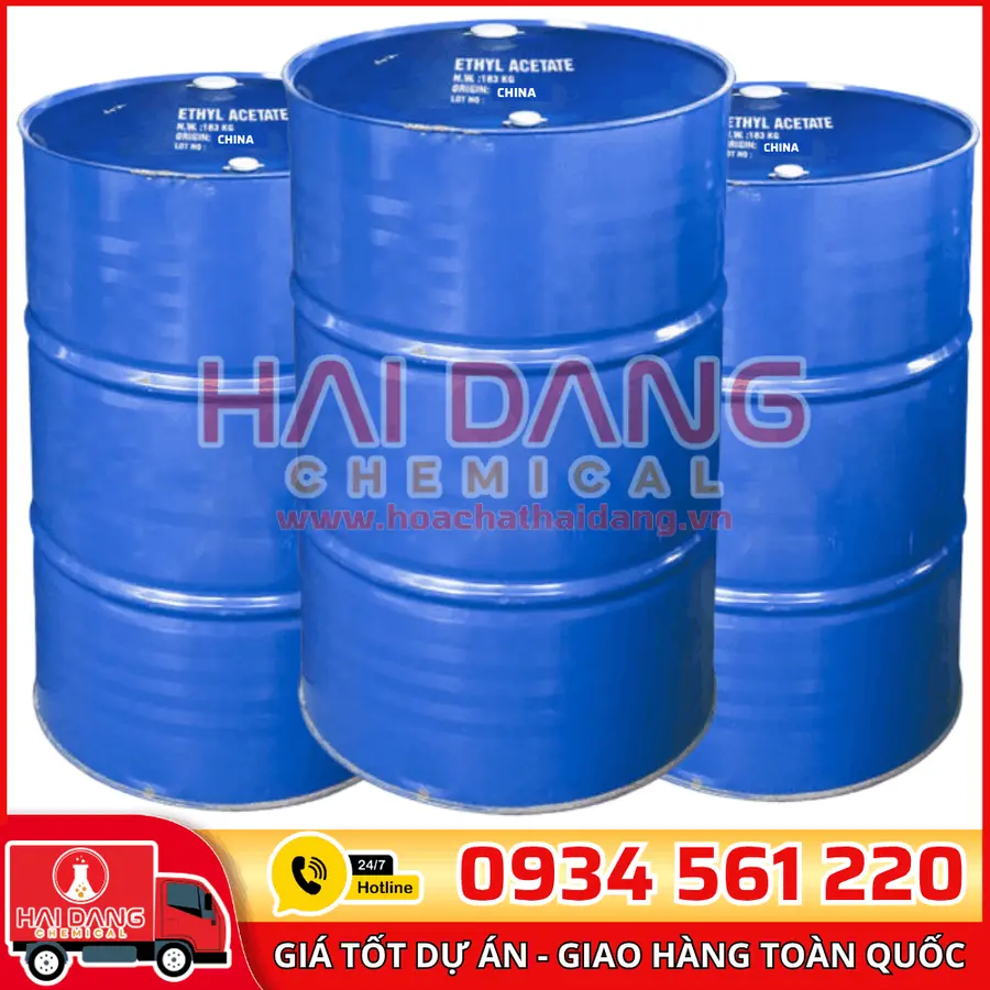 Dung Môi EA Ethyl Acetate C4H8O2 Trung Quốc