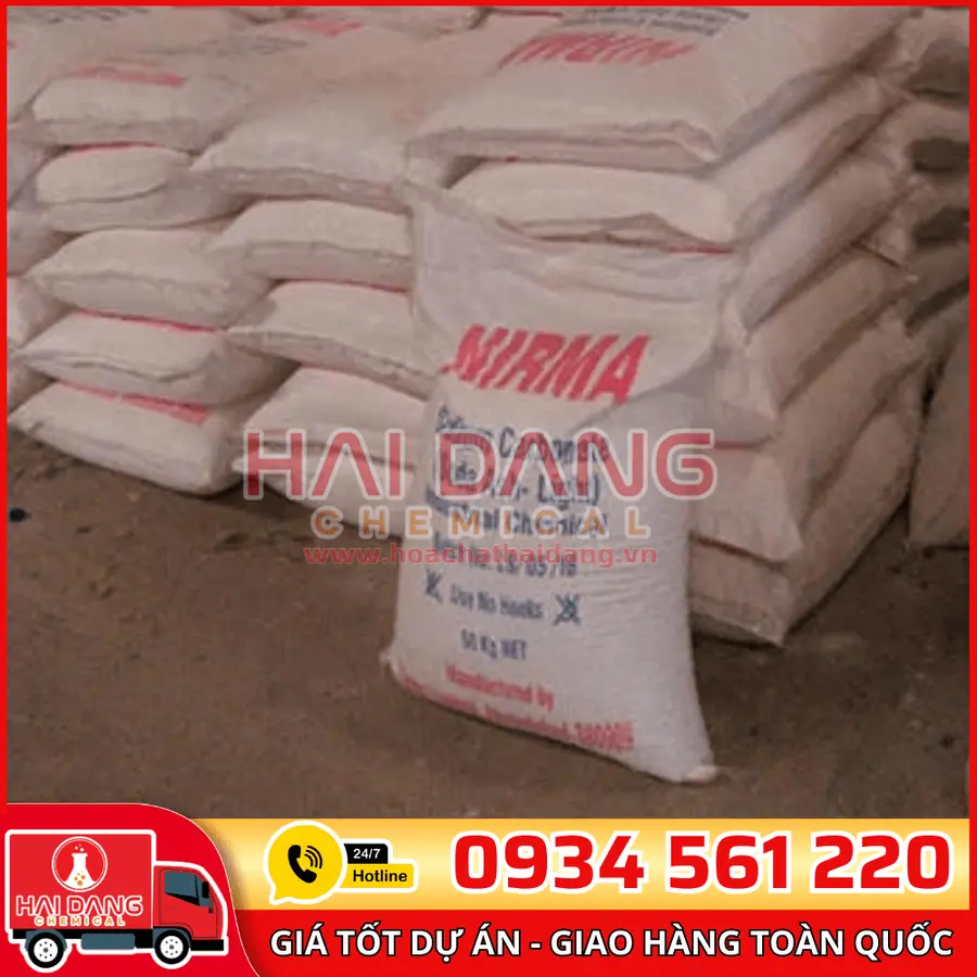Soda Ash Light Nirma Na2CO3 99% Ấn Độ