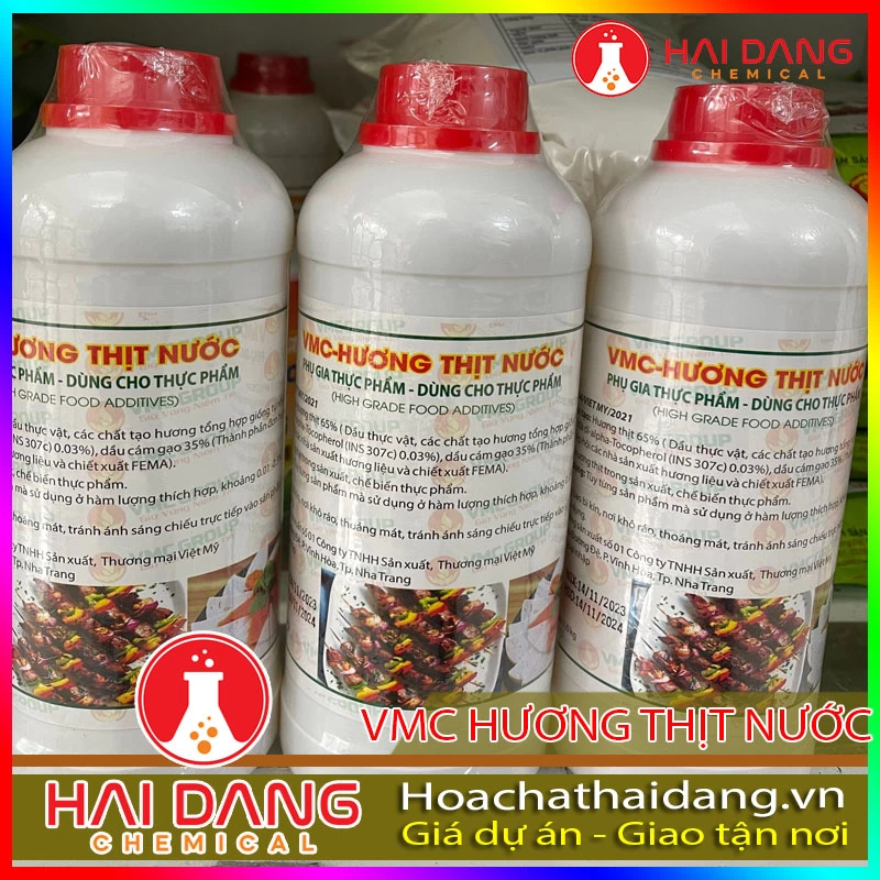 Hương Liệu Thực Phẩm Hương Thịt Heo Nước Vmc