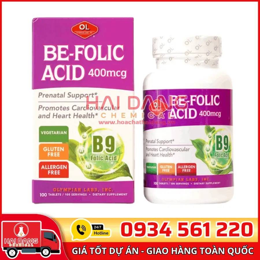 Folic Acid Vitamin B9 Trung Quốc – Dược Liệu Cho Mẹ Bầu