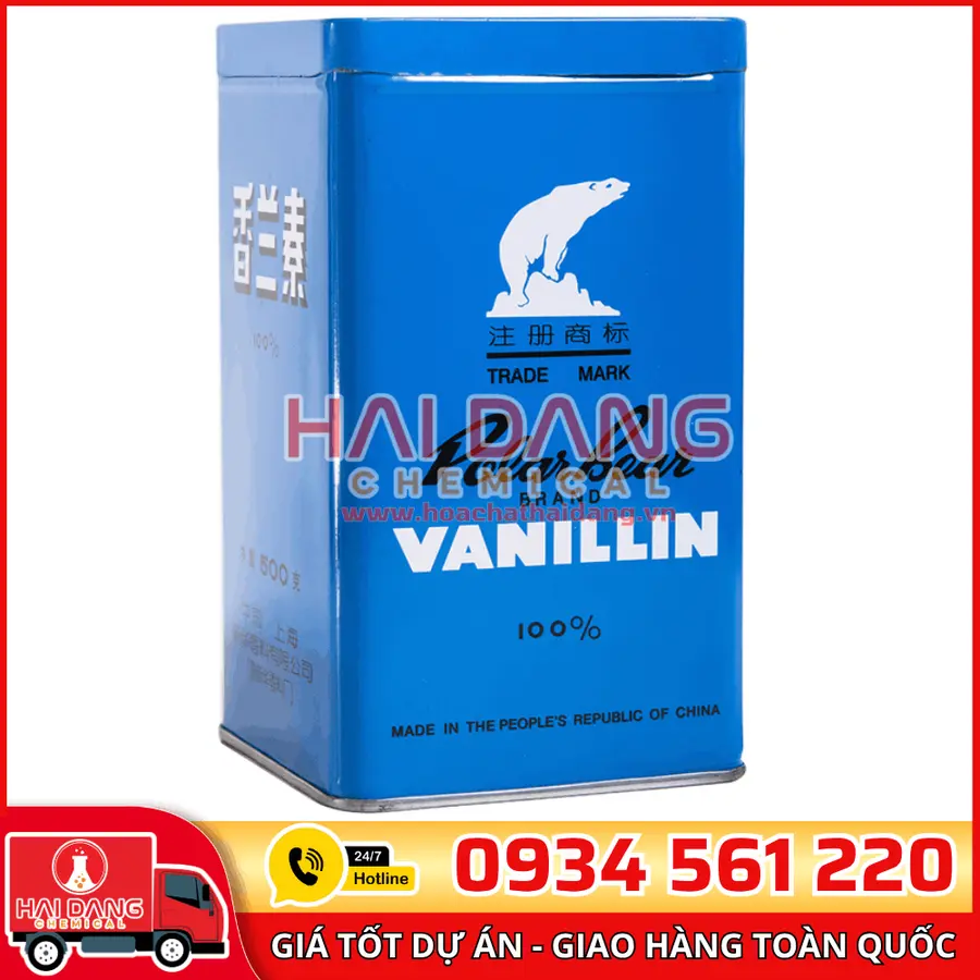Vanillin Trung Quốc – Hương Vani Dược Phẩm Chất Lượng Cao