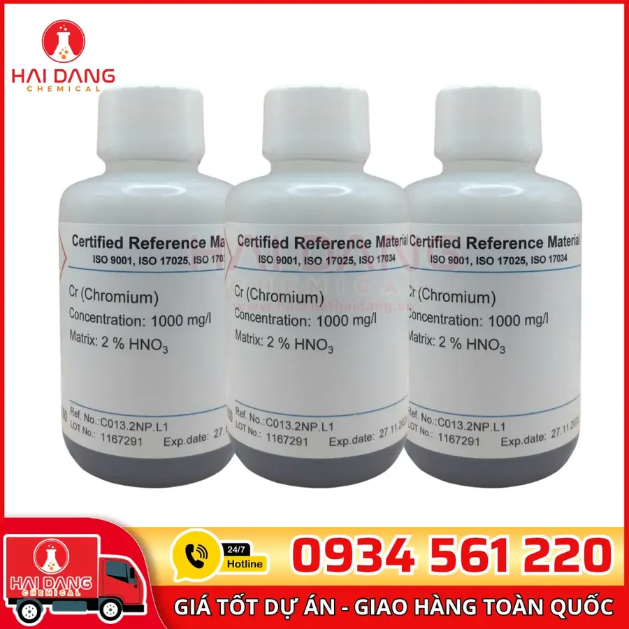 Dung Dịch Chuẩn Chromium 1000mg/L ICP CPAchem