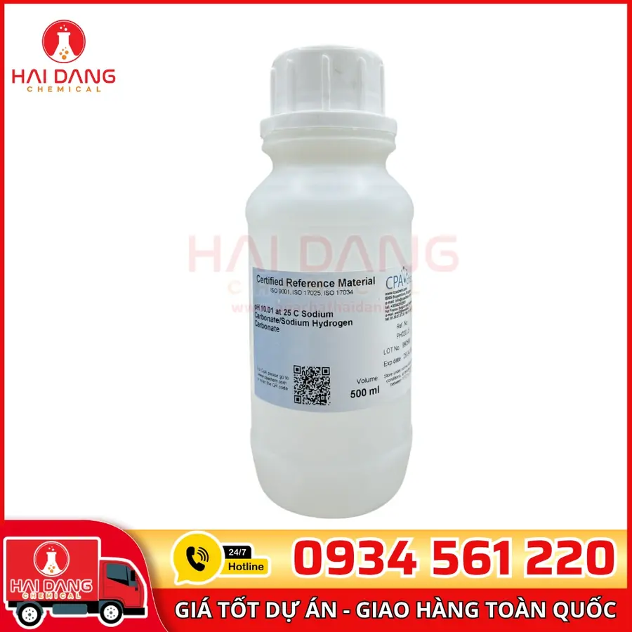 Dung Dịch Chuẩn pH 10.01 1L – Hiệu Chuẩn pH Meter – CPAchem