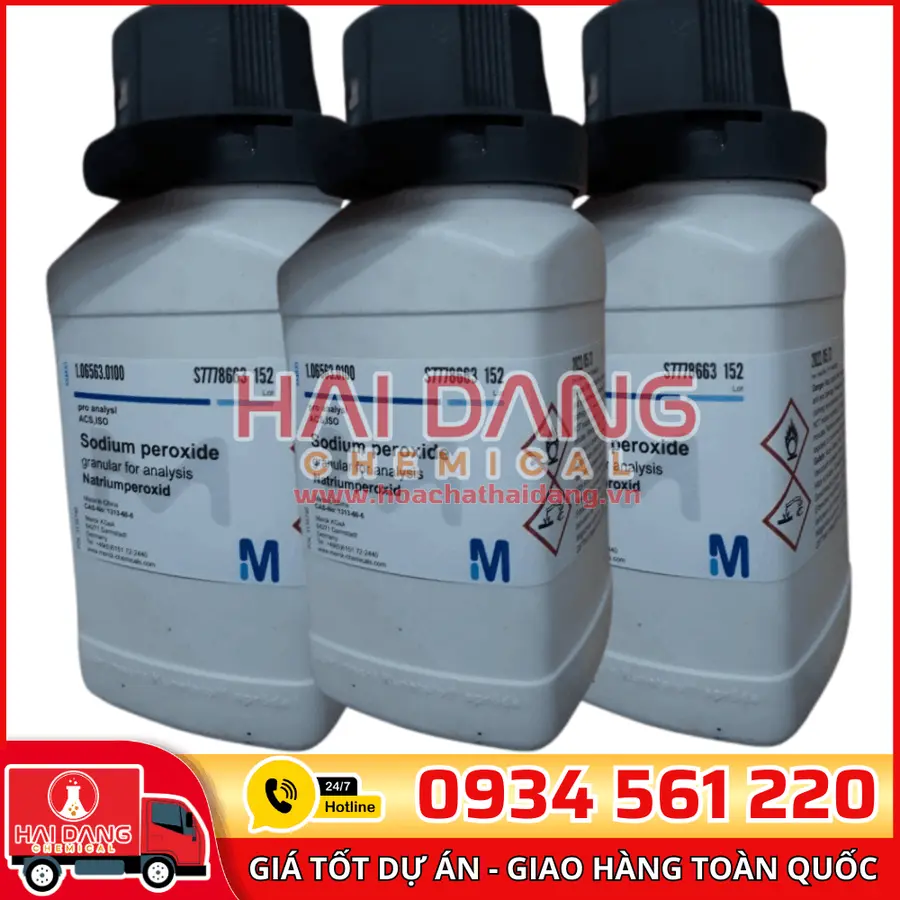 Sodium peroxide lọ 100g - Merck