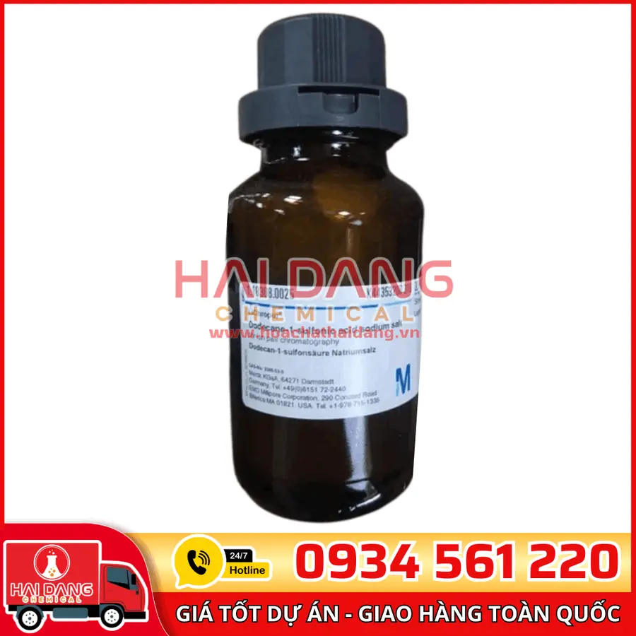 Dodecane-1-sulfonic acid sodium salt lọ 25g - Merck