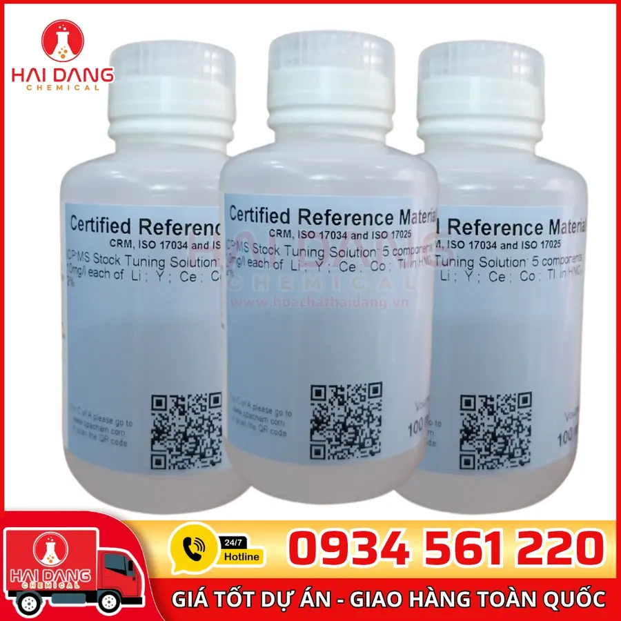ICP-MS Stock Tuning Solution 5 Thành Phần 100mL CPAchem