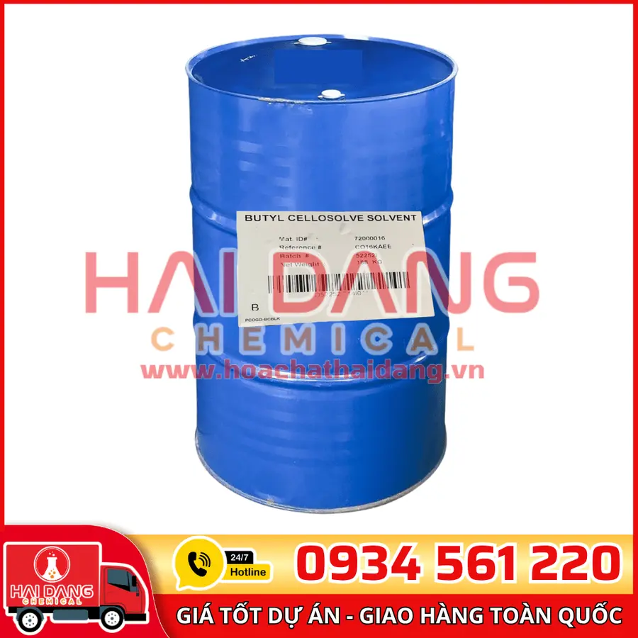Butyl Cellosolve Solvent BCS Malaysia 188kg