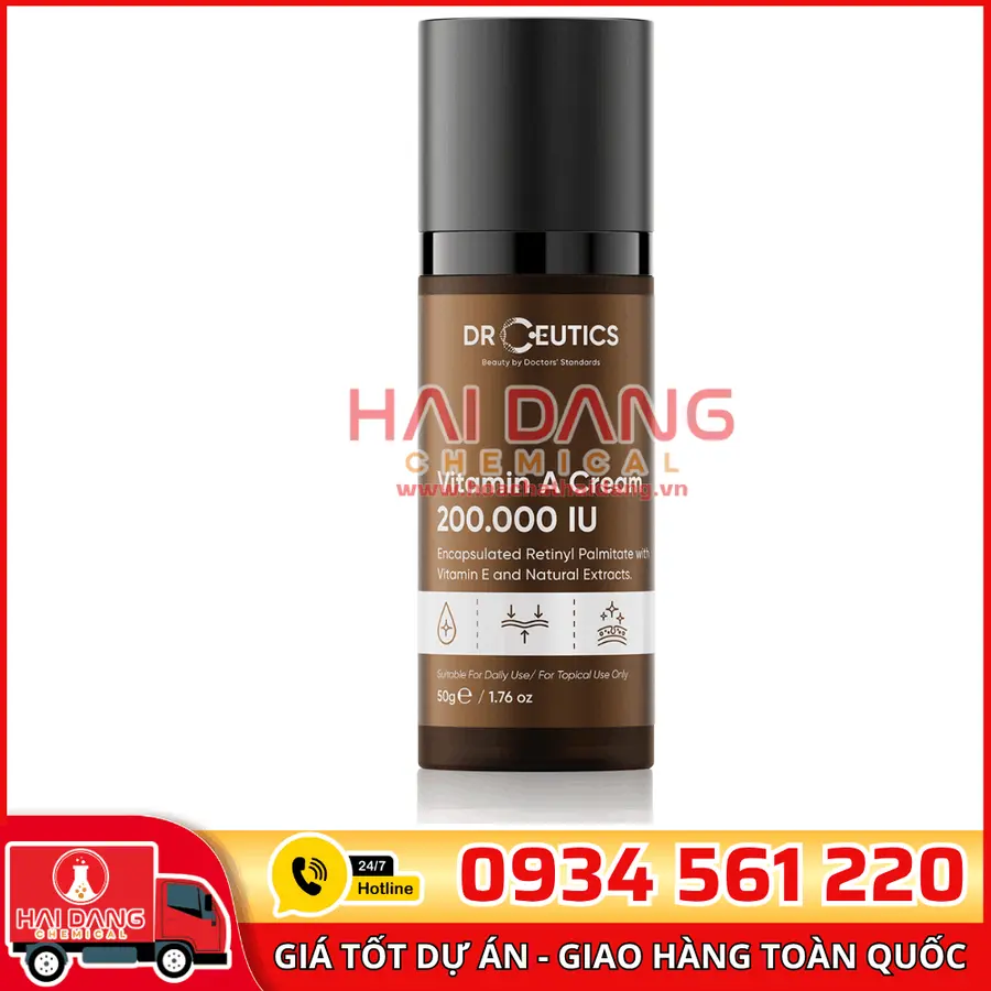 Vitamin A Retinyl Palmitate CWS Trung Quốc – Dạng Bột Ổn Định