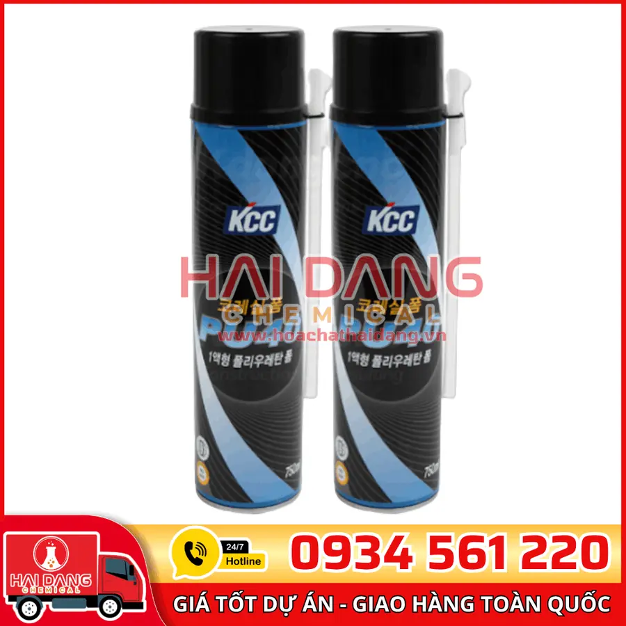 KCC PU 40 – Keo Bọt Nở Chống Thấm Trám Khe Hiệu Quả