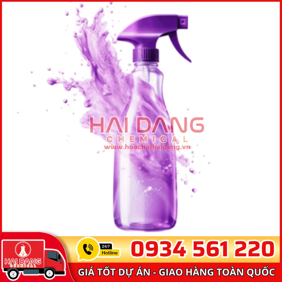 Màu Tím Cho Chất Tẩy Rửa – Tạo Màu Lạ Mắt, Ổn Định, Bền Màu