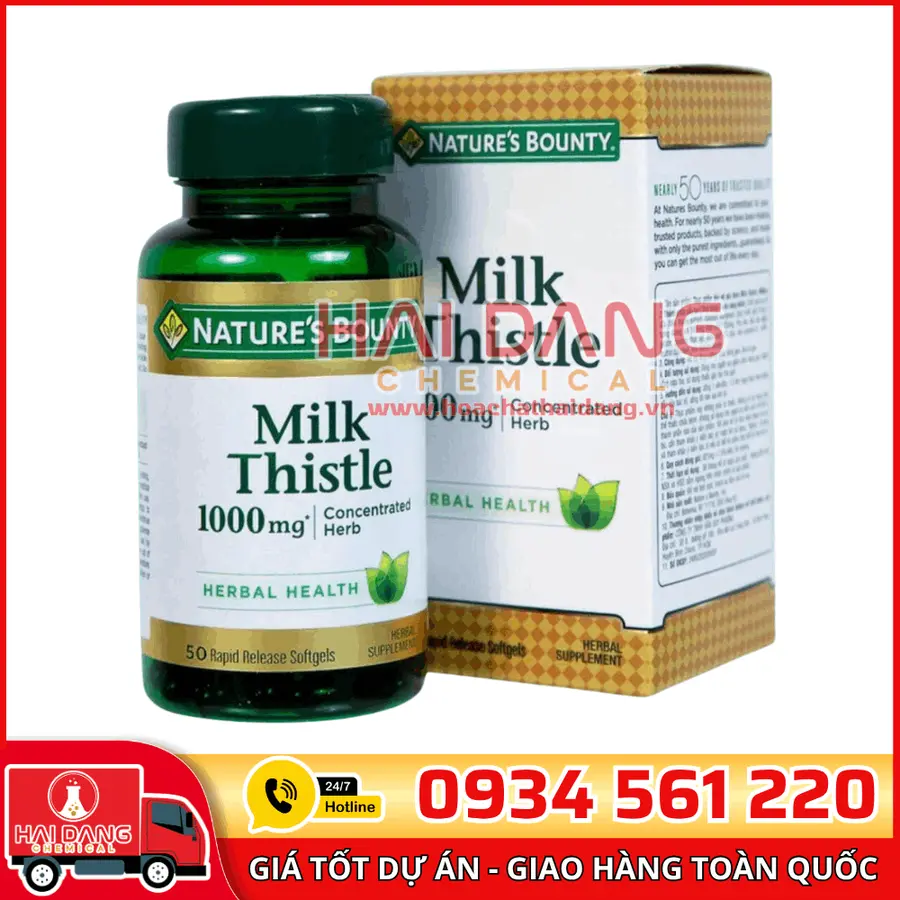 Silymarin Milk Thistle Trung Quốc – Chiết Xuất Bảo Vệ Gan Hiệu Quả