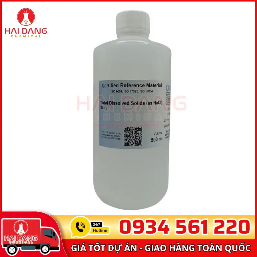 Dung Dịch Chuẩn TDS 20g/L (as NaCl) 500mL – CPAchem