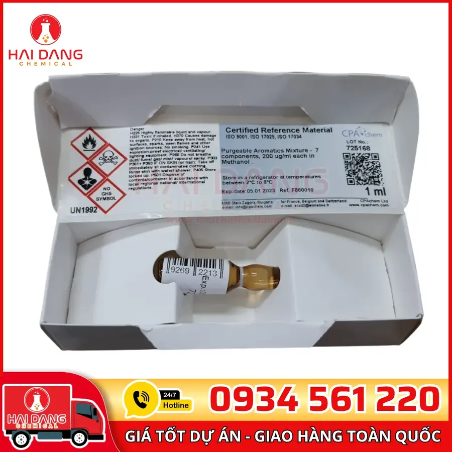 Dung Dịch Chuẩn Mix Chất Thơm 7 Thành Phần CPAchem