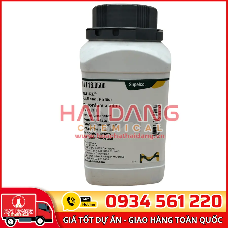 Ammonium Acetate lọ 500g - Merck