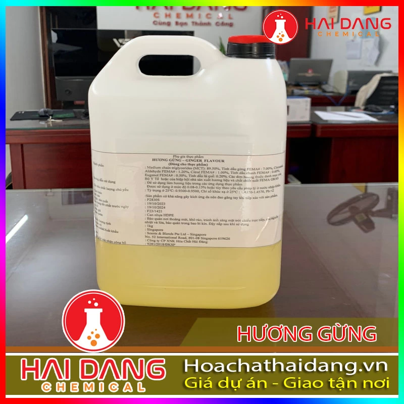 Hương Liệu Thực Phẩm Hương Gừng