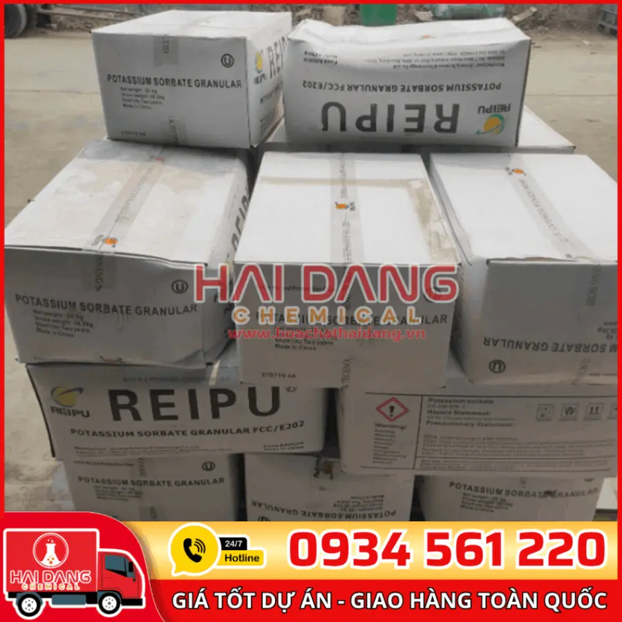 Potassium Sorbate Trung Quốc Bao 25kg