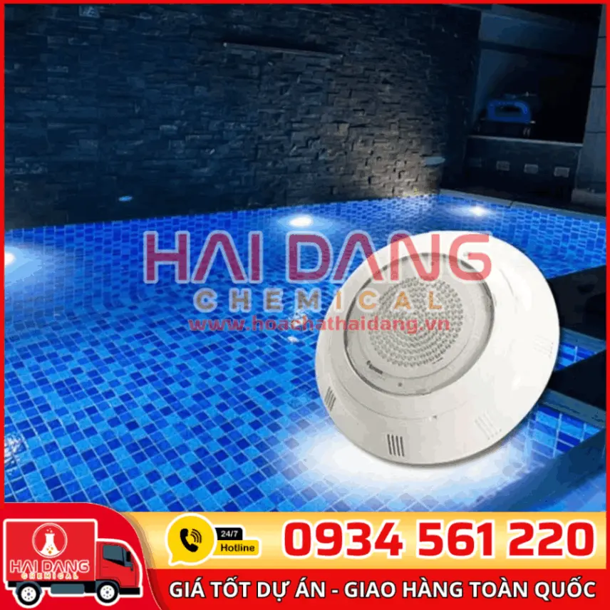 Đèn LED Hồ Bơi Emaux CP100 | Chống Nước IP68, Ánh Sáng Rực Rỡ
