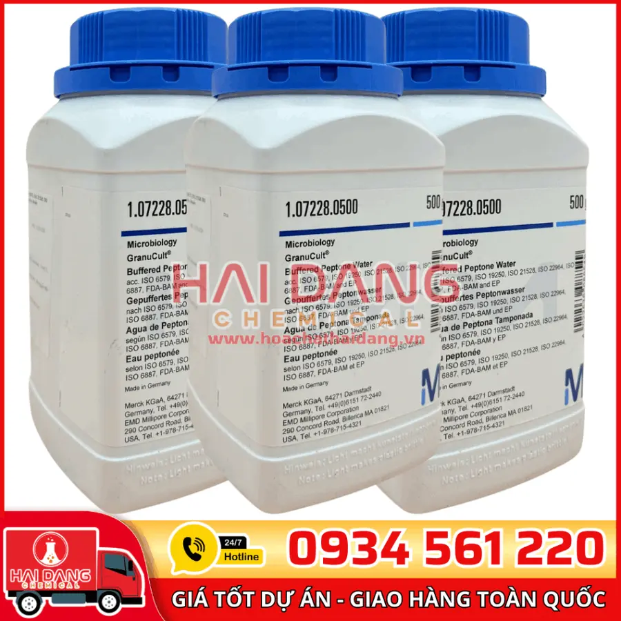 Buffered Peptone Water lọ 500g - Merck