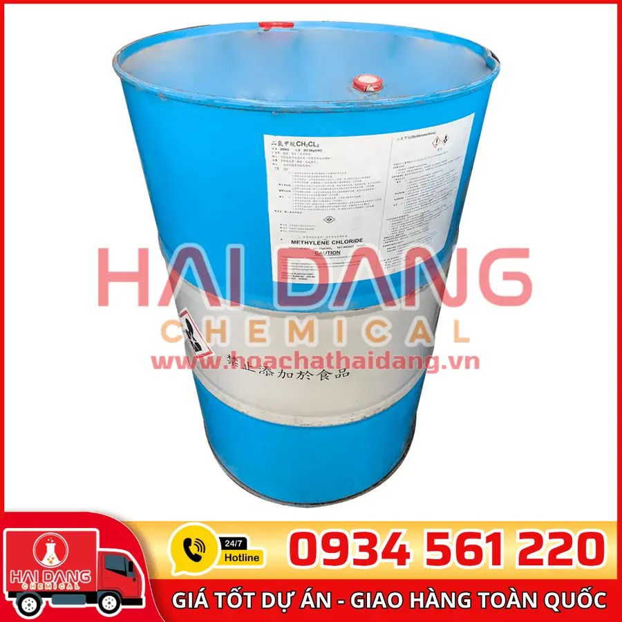 Methylene Chloride (MC) Đài Loan 250kg