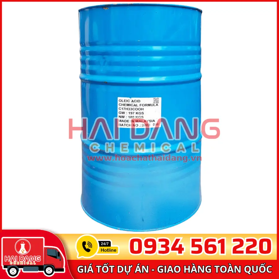 Acid Oleic Malaysia Phuy 180kg