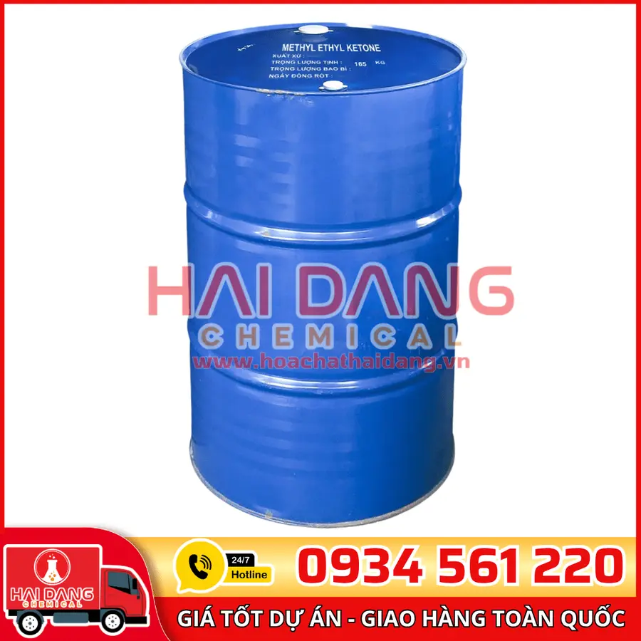Methyl Ethyl Ketone (MEK) Đài Loan Phuy 165kg