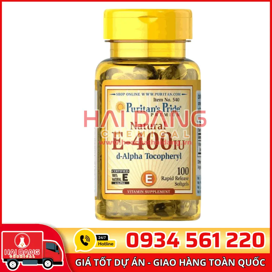 Vitamin E Dạng Dầu Dl-α-Tocopheryl Acetate Trung Quốc 20Kg